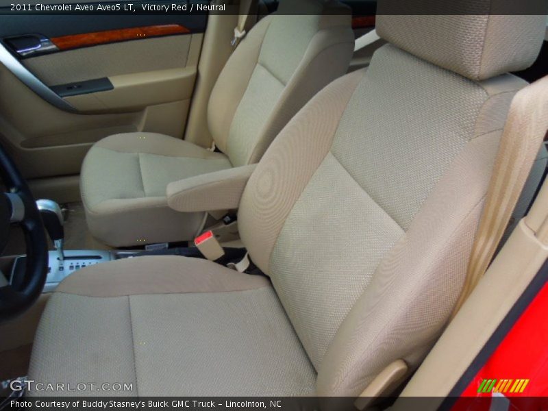 Victory Red / Neutral 2011 Chevrolet Aveo Aveo5 LT