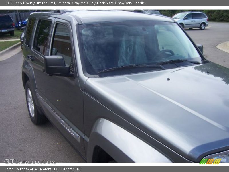 Mineral Gray Metallic / Dark Slate Gray/Dark Saddle 2012 Jeep Liberty Limited 4x4