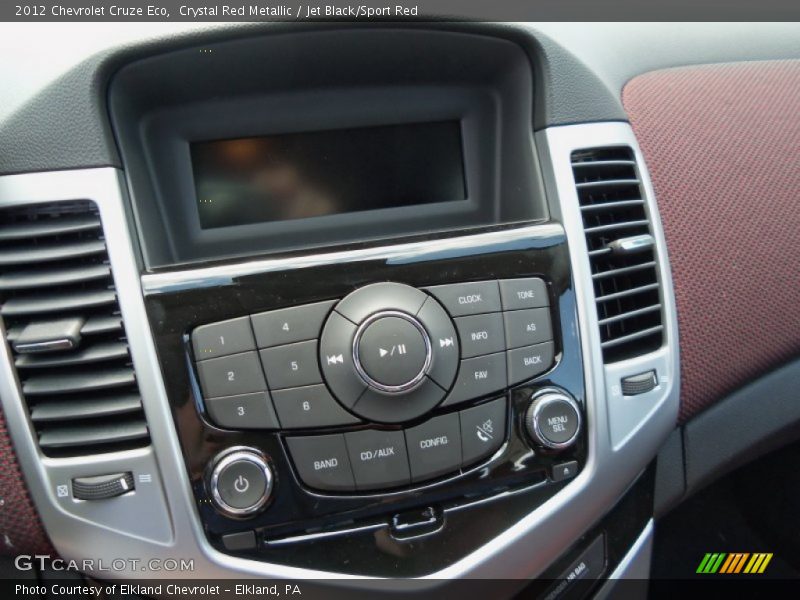 Controls of 2012 Cruze Eco