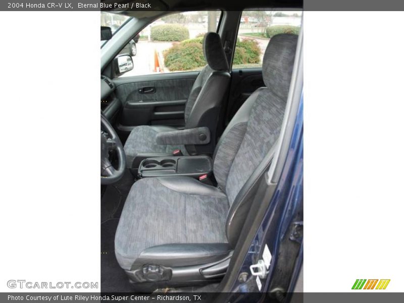 Eternal Blue Pearl / Black 2004 Honda CR-V LX