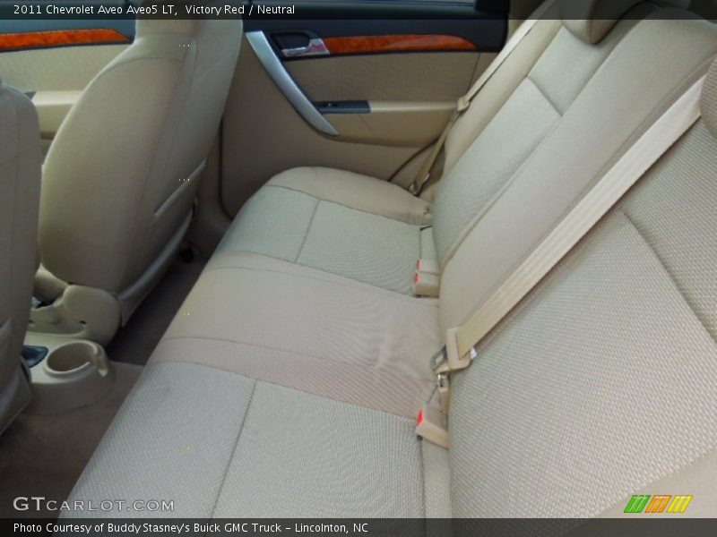 Victory Red / Neutral 2011 Chevrolet Aveo Aveo5 LT