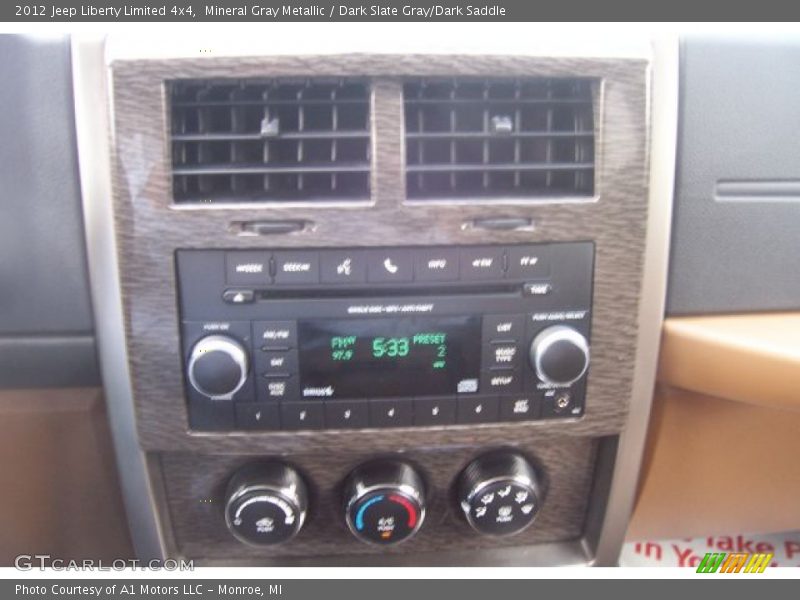 Mineral Gray Metallic / Dark Slate Gray/Dark Saddle 2012 Jeep Liberty Limited 4x4