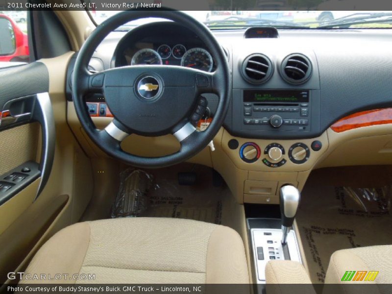 Victory Red / Neutral 2011 Chevrolet Aveo Aveo5 LT