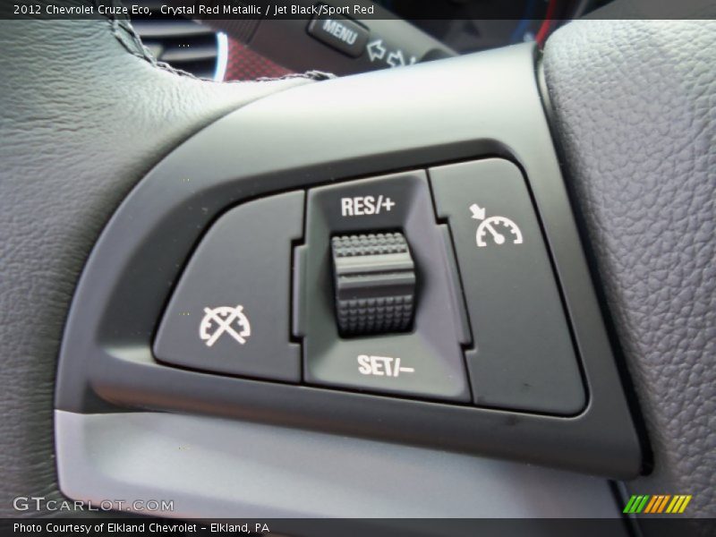 Controls of 2012 Cruze Eco