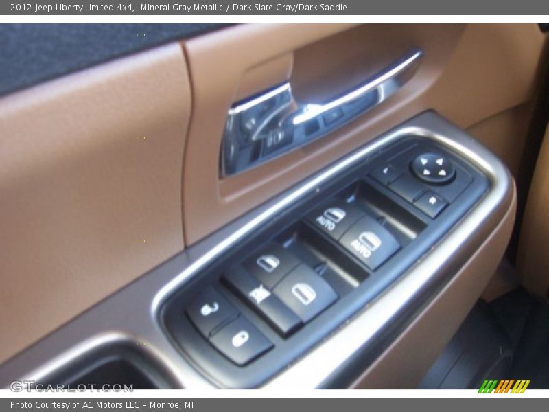 Mineral Gray Metallic / Dark Slate Gray/Dark Saddle 2012 Jeep Liberty Limited 4x4