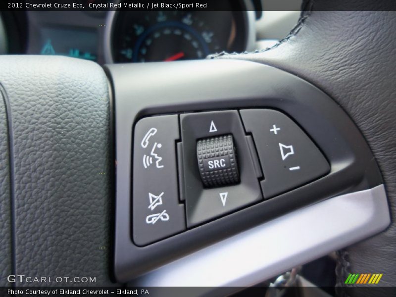 Controls of 2012 Cruze Eco