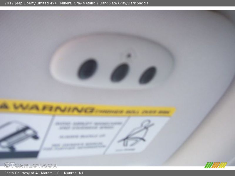 Mineral Gray Metallic / Dark Slate Gray/Dark Saddle 2012 Jeep Liberty Limited 4x4