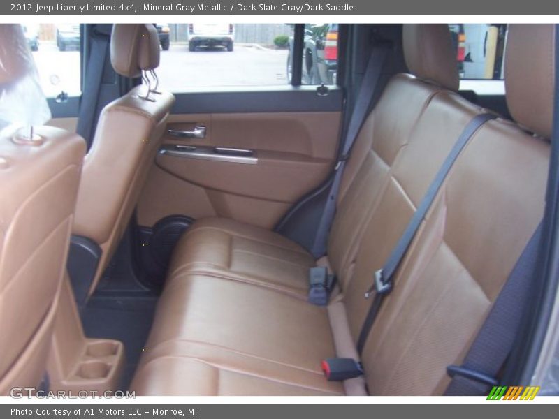 Mineral Gray Metallic / Dark Slate Gray/Dark Saddle 2012 Jeep Liberty Limited 4x4