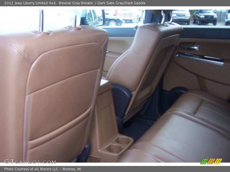 Mineral Gray Metallic / Dark Slate Gray/Dark Saddle 2012 Jeep Liberty Limited 4x4