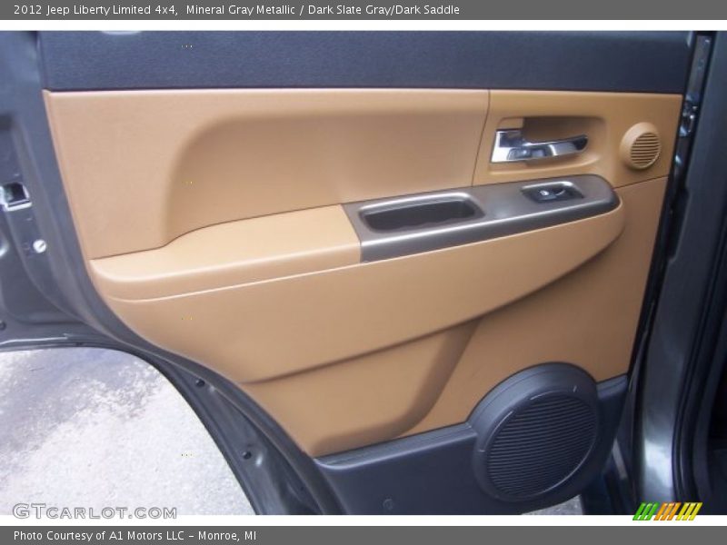 Mineral Gray Metallic / Dark Slate Gray/Dark Saddle 2012 Jeep Liberty Limited 4x4