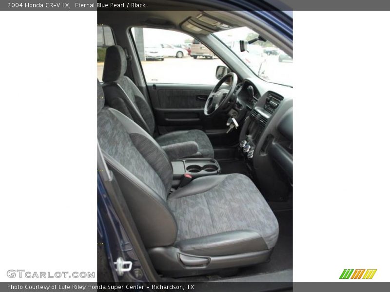 Eternal Blue Pearl / Black 2004 Honda CR-V LX