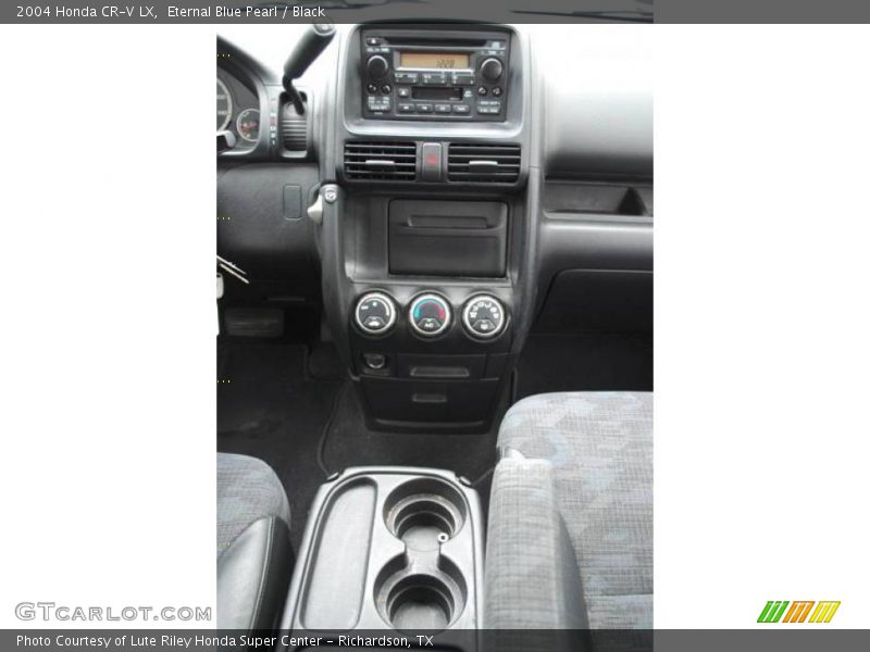 Eternal Blue Pearl / Black 2004 Honda CR-V LX
