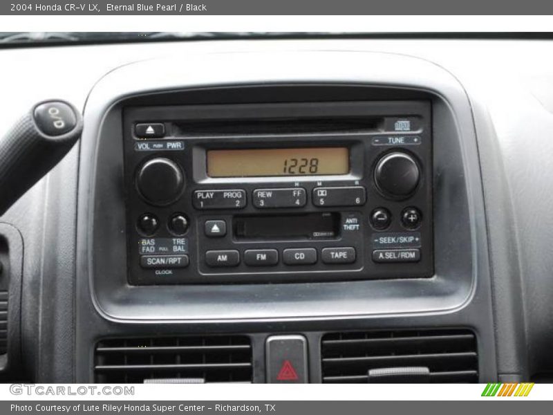 Eternal Blue Pearl / Black 2004 Honda CR-V LX