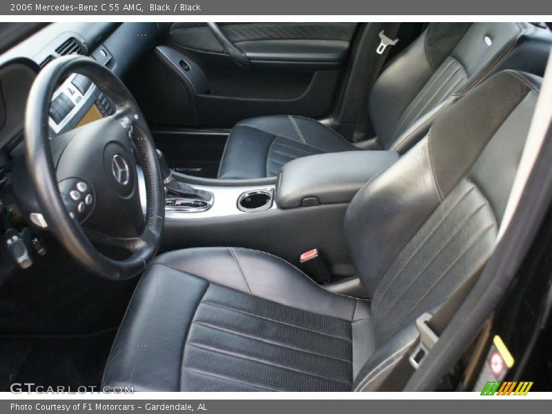 Black / Black 2006 Mercedes-Benz C 55 AMG