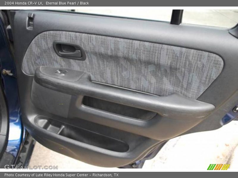 Eternal Blue Pearl / Black 2004 Honda CR-V LX