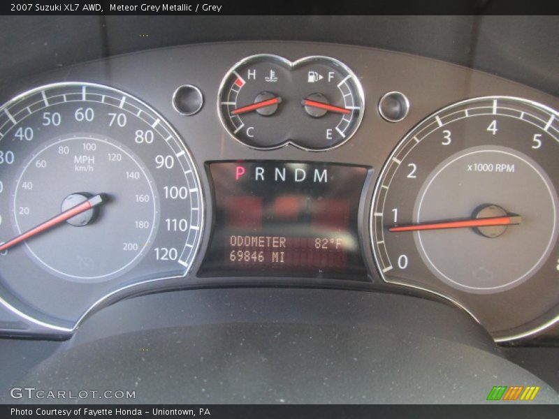 Meteor Grey Metallic / Grey 2007 Suzuki XL7 AWD