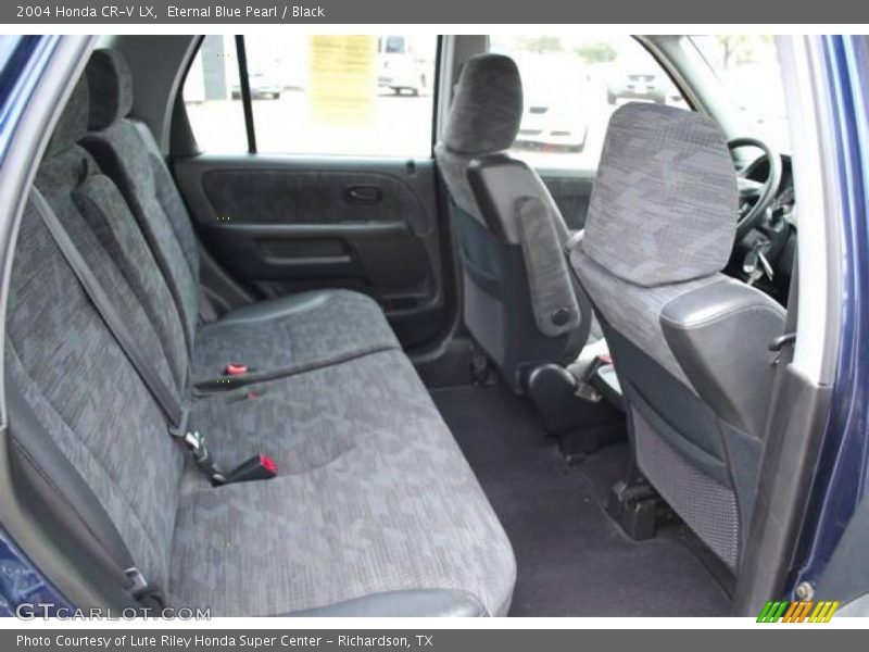 Eternal Blue Pearl / Black 2004 Honda CR-V LX