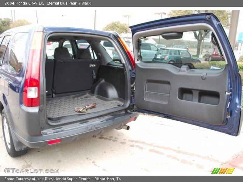 Eternal Blue Pearl / Black 2004 Honda CR-V LX