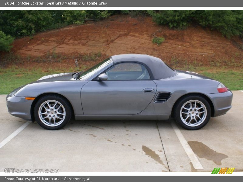 Seal Grey Metallic / Graphite Grey 2004 Porsche Boxster