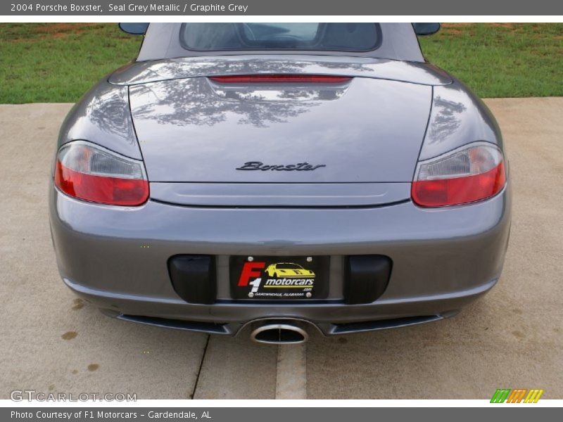 Seal Grey Metallic / Graphite Grey 2004 Porsche Boxster