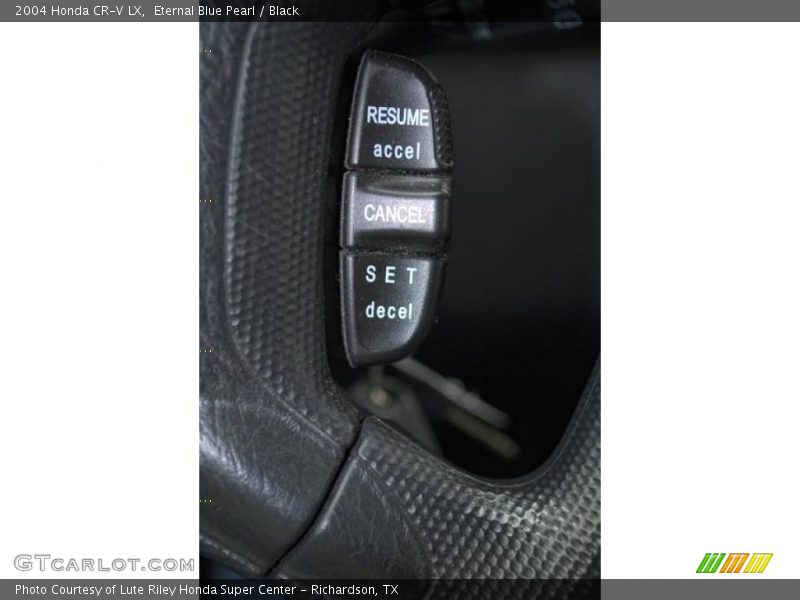Eternal Blue Pearl / Black 2004 Honda CR-V LX