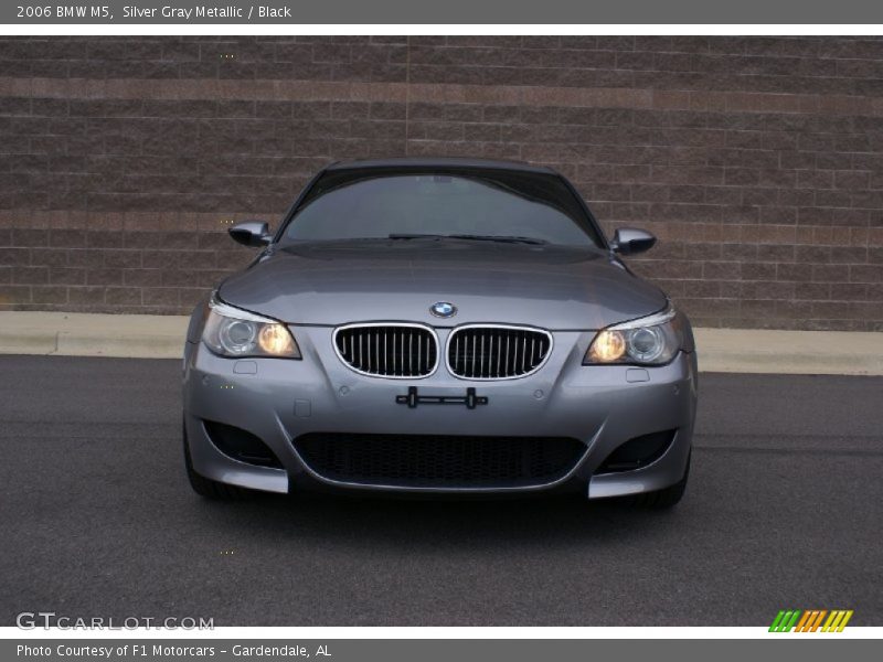 Silver Gray Metallic / Black 2006 BMW M5