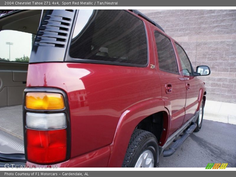 Sport Red Metallic / Tan/Neutral 2004 Chevrolet Tahoe Z71 4x4