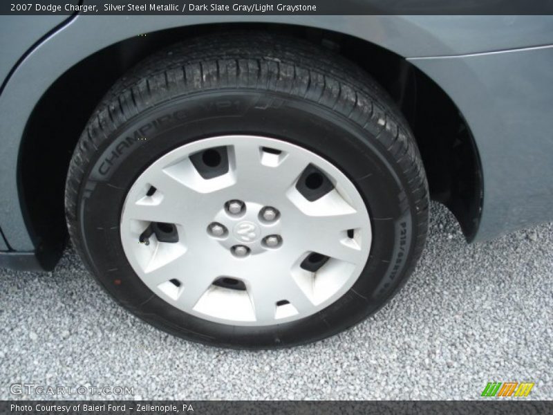 Silver Steel Metallic / Dark Slate Gray/Light Graystone 2007 Dodge Charger