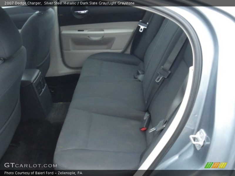 Silver Steel Metallic / Dark Slate Gray/Light Graystone 2007 Dodge Charger