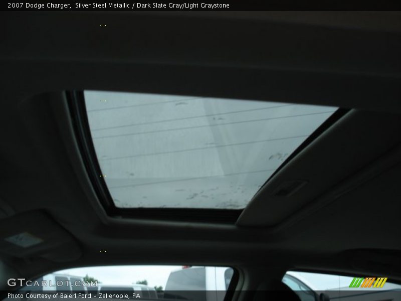 Silver Steel Metallic / Dark Slate Gray/Light Graystone 2007 Dodge Charger