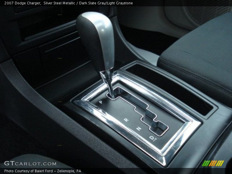 Silver Steel Metallic / Dark Slate Gray/Light Graystone 2007 Dodge Charger
