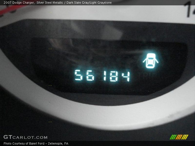 Silver Steel Metallic / Dark Slate Gray/Light Graystone 2007 Dodge Charger