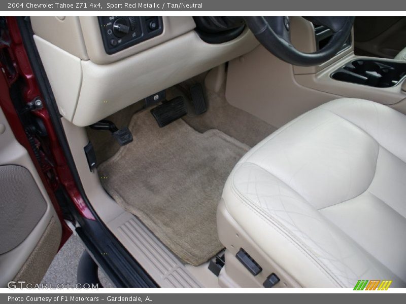 Sport Red Metallic / Tan/Neutral 2004 Chevrolet Tahoe Z71 4x4