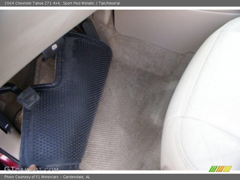 Sport Red Metallic / Tan/Neutral 2004 Chevrolet Tahoe Z71 4x4