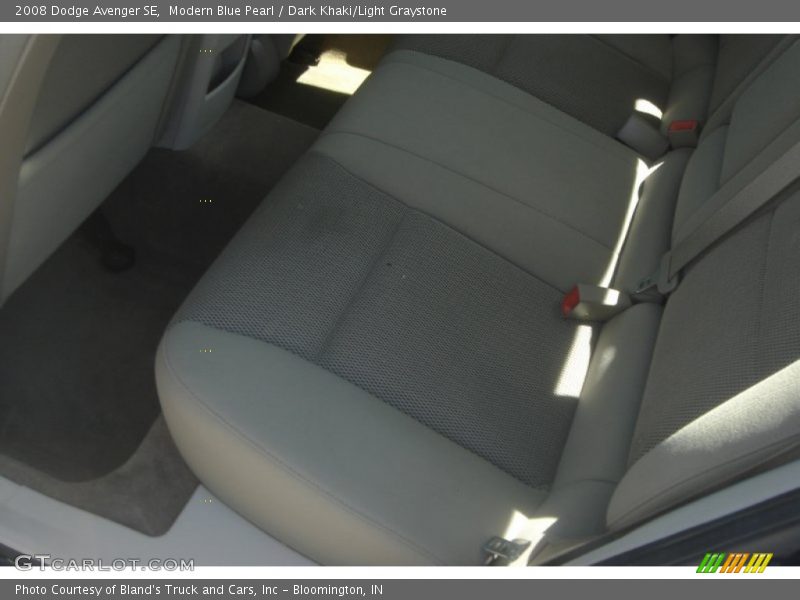 Modern Blue Pearl / Dark Khaki/Light Graystone 2008 Dodge Avenger SE