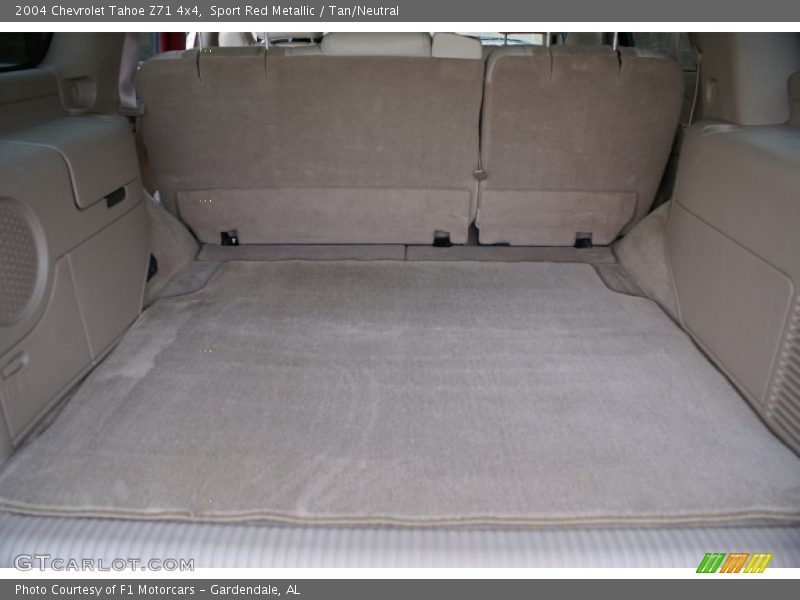 2004 Tahoe Z71 4x4 Trunk
