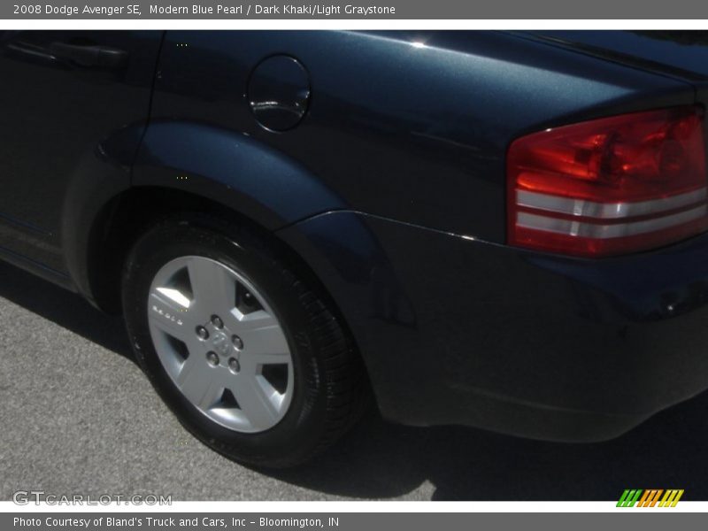 Modern Blue Pearl / Dark Khaki/Light Graystone 2008 Dodge Avenger SE