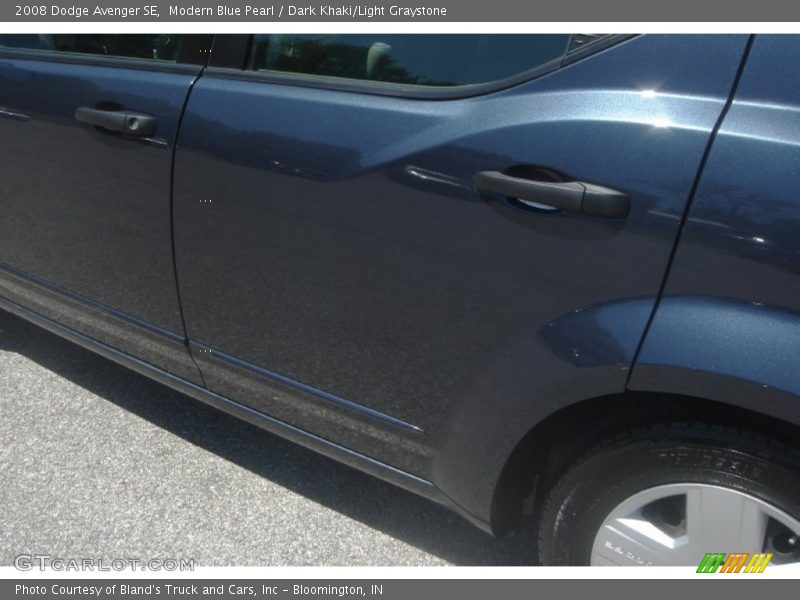 Modern Blue Pearl / Dark Khaki/Light Graystone 2008 Dodge Avenger SE