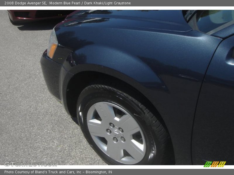Modern Blue Pearl / Dark Khaki/Light Graystone 2008 Dodge Avenger SE