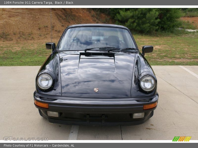 Black / Black 1984 Porsche 911 Carrera Targa