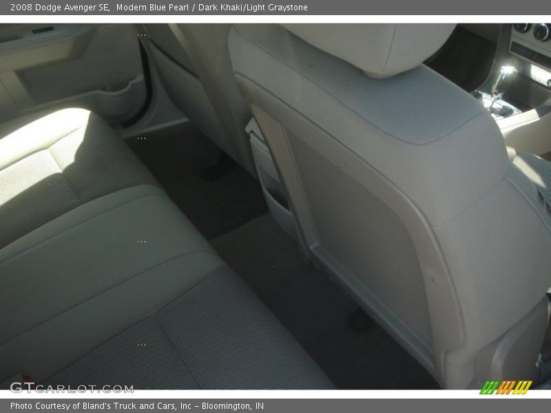 Modern Blue Pearl / Dark Khaki/Light Graystone 2008 Dodge Avenger SE