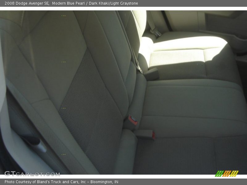 Modern Blue Pearl / Dark Khaki/Light Graystone 2008 Dodge Avenger SE
