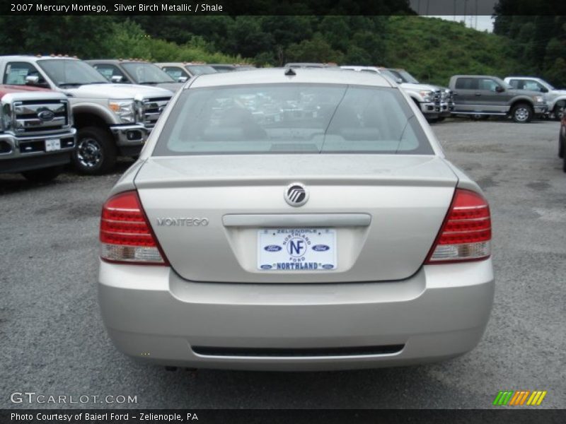 Silver Birch Metallic / Shale 2007 Mercury Montego