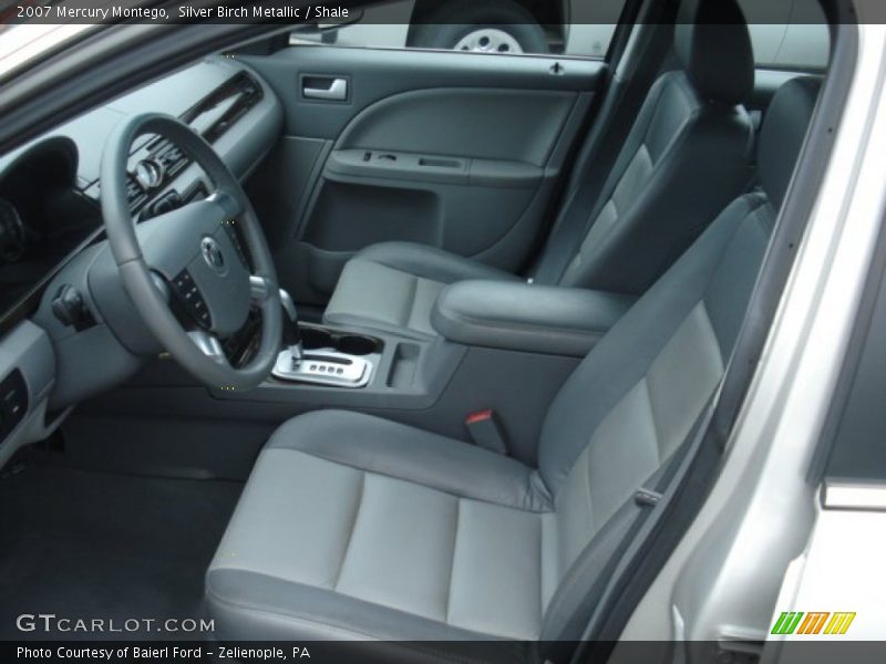  2007 Montego  Shale Interior