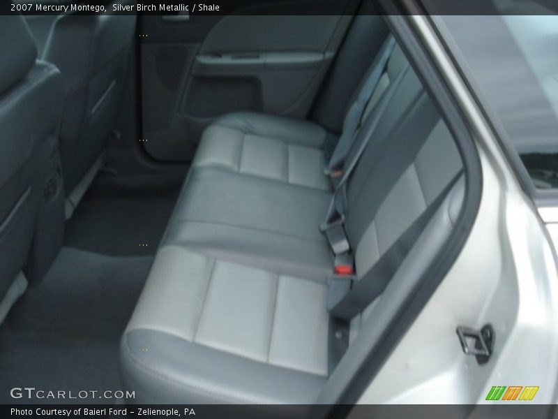 Rear Seat of 2007 Montego 