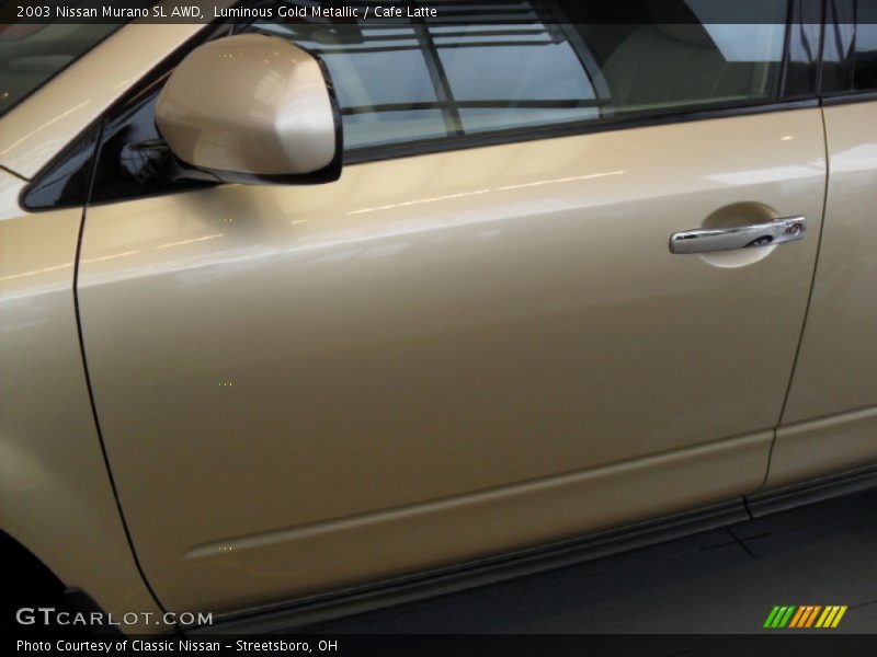 Luminous Gold Metallic / Cafe Latte 2003 Nissan Murano SL AWD