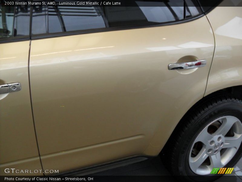 Luminous Gold Metallic / Cafe Latte 2003 Nissan Murano SL AWD