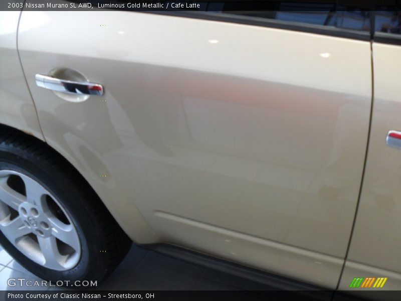 Luminous Gold Metallic / Cafe Latte 2003 Nissan Murano SL AWD