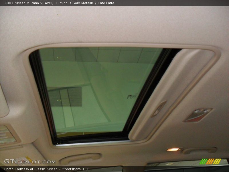 Luminous Gold Metallic / Cafe Latte 2003 Nissan Murano SL AWD