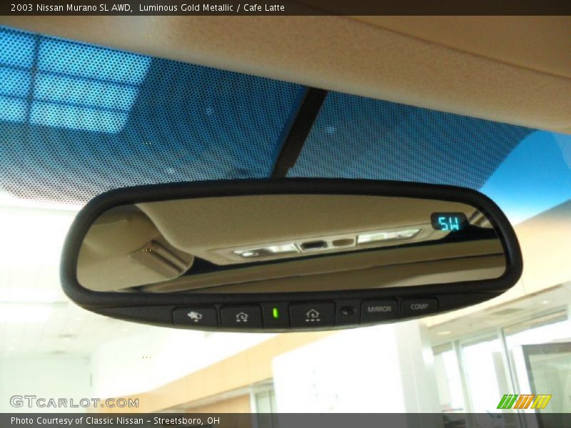 Luminous Gold Metallic / Cafe Latte 2003 Nissan Murano SL AWD
